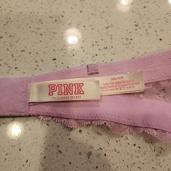 Victorias Secret PINK Date Plunge Push Up Multiway Bra 32A Underwire Padded - Picture 3 of 4